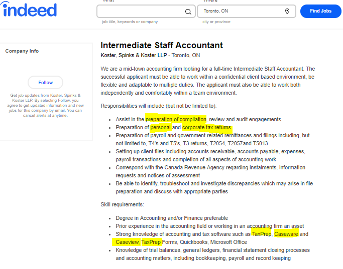 Student jobs