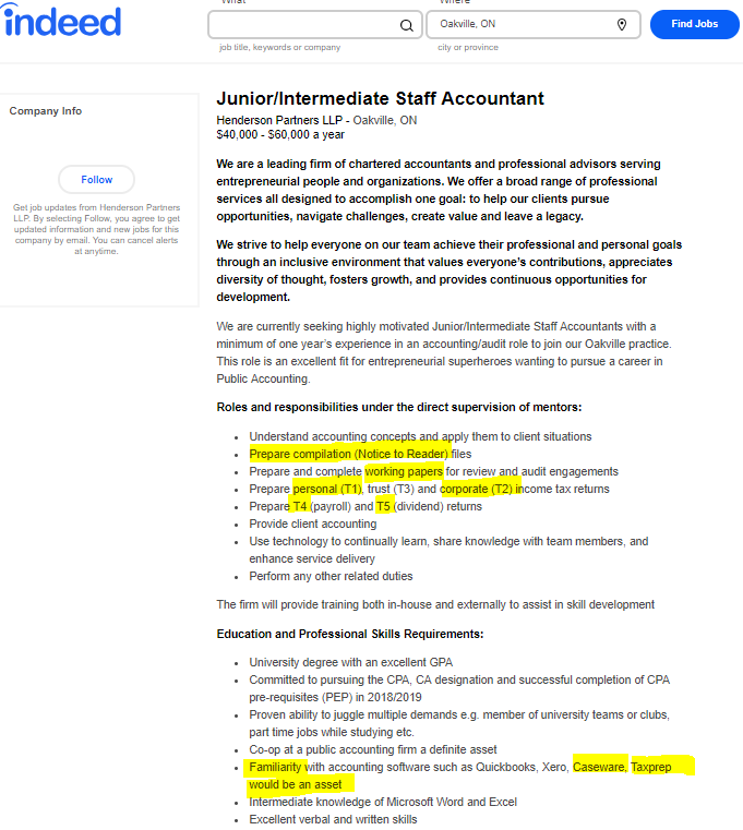 Student jobs